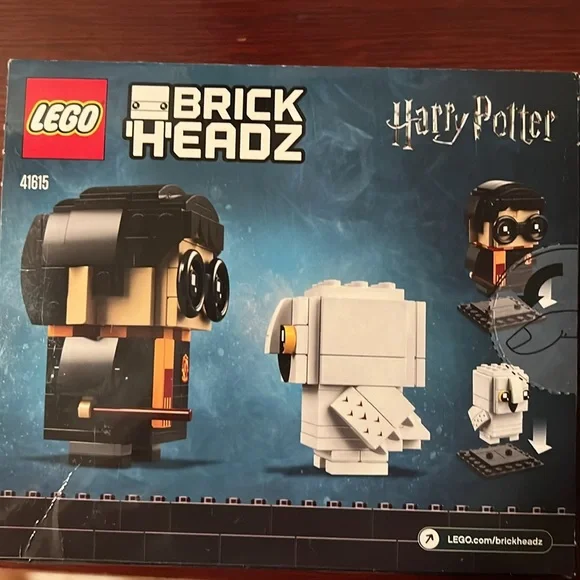 LEGO Brick Headz Harry Potter and Hedwig, 180 pcs (41615)